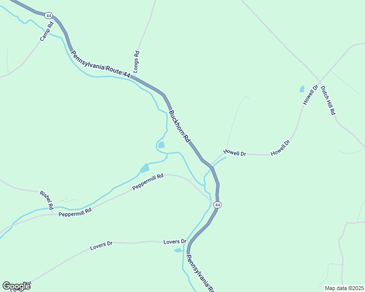 map of restaurants, bars, coffee shops, grocery stores, and more near 360 Buckhorn Road in Bloomsburg