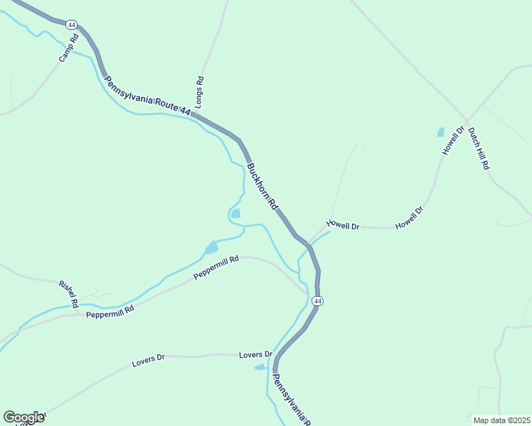 map of restaurants, bars, coffee shops, grocery stores, and more near 360 Buckhorn Road in Bloomsburg