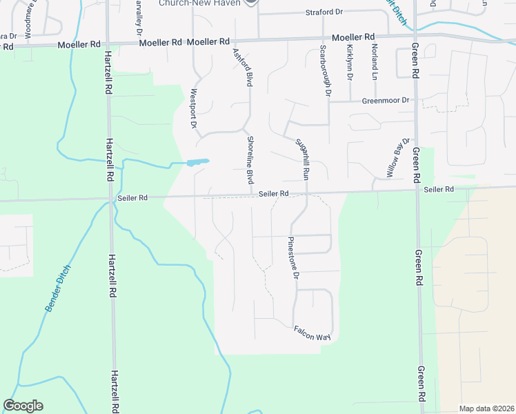 map of restaurants, bars, coffee shops, grocery stores, and more near 4284 Greenridge Way in New Haven