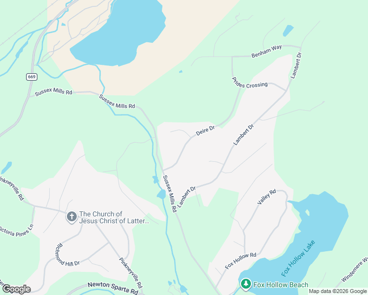 map of restaurants, bars, coffee shops, grocery stores, and more near 20 Deire Drive in Sparta