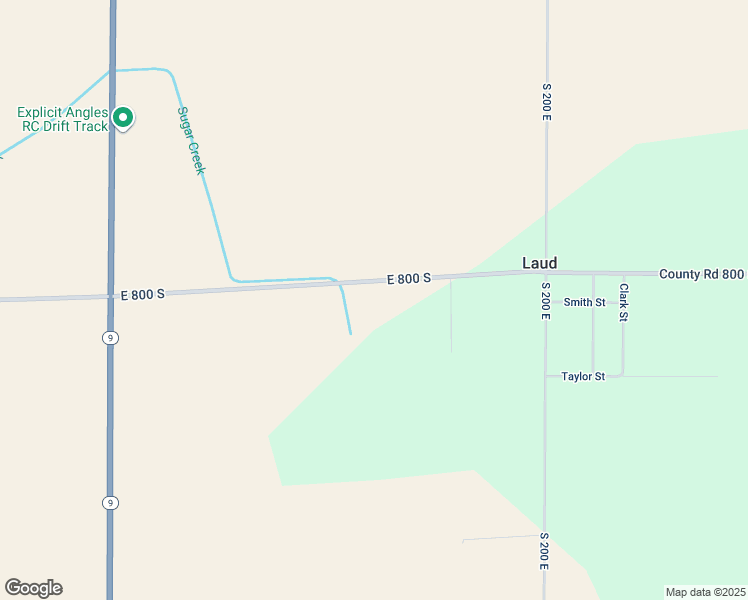 map of restaurants, bars, coffee shops, grocery stores, and more near 1524-1998 County Road 800 South in Columbia City