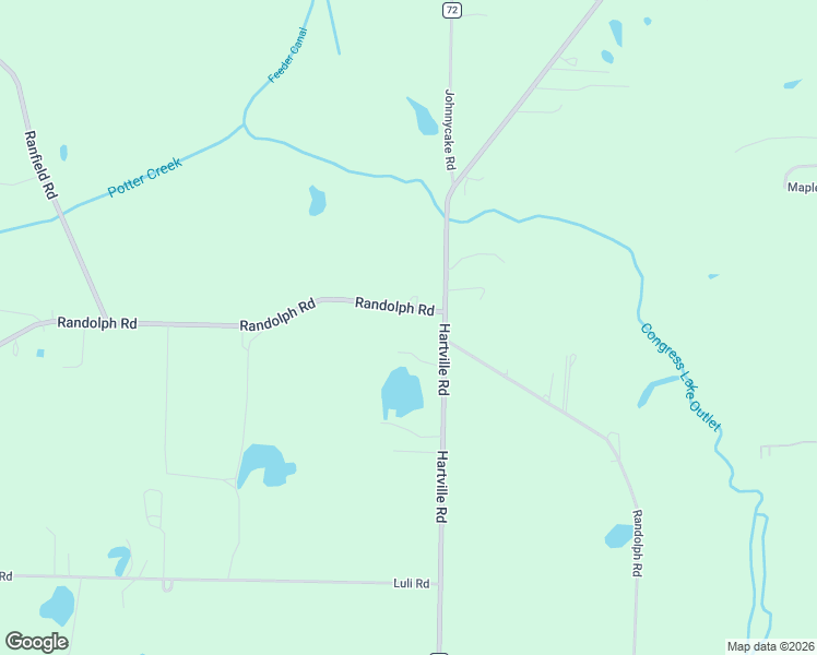 map of restaurants, bars, coffee shops, grocery stores, and more near 3388 Randolph Road in Mogadore