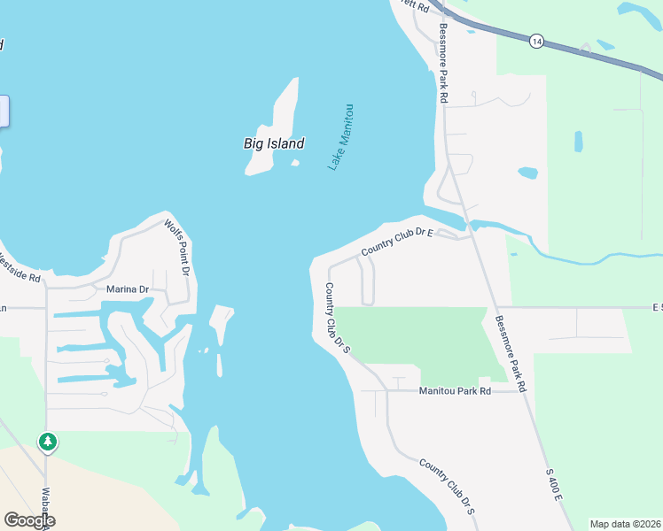 map of restaurants, bars, coffee shops, grocery stores, and more near 2906 Country Club Drive East in Rochester