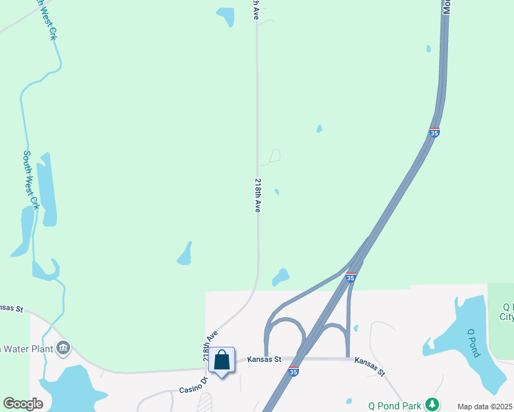 map of restaurants, bars, coffee shops, grocery stores, and more near 1789 218th Avenue in Osceola