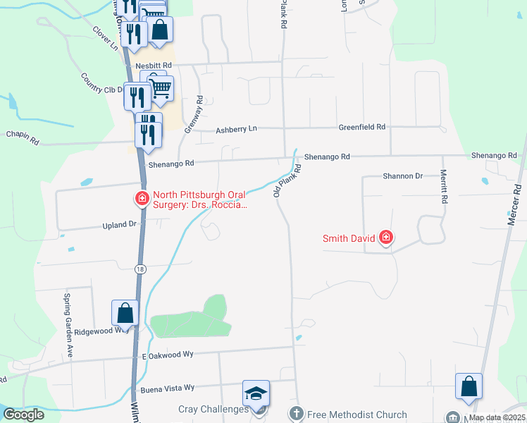 2971 Old Plank Road, New Castle PA Walk Score