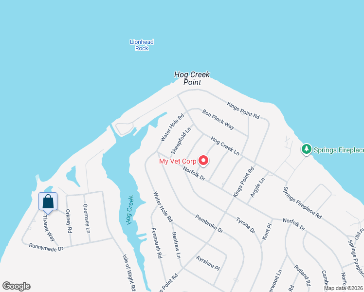 map of restaurants, bars, coffee shops, grocery stores, and more near 13 Sheepfold Lane in East Hampton