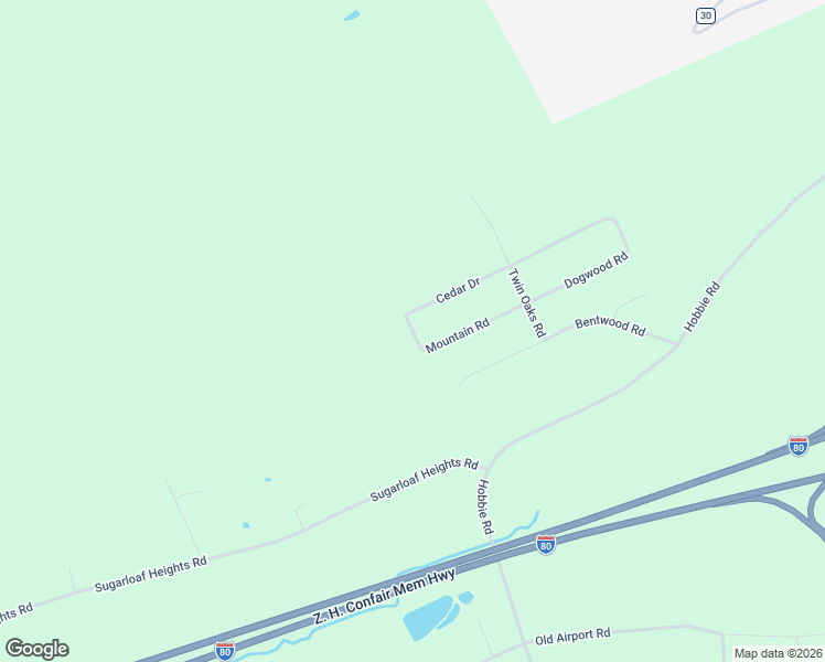 map of restaurants, bars, coffee shops, grocery stores, and more near 260 Mountain Road in Luzerne