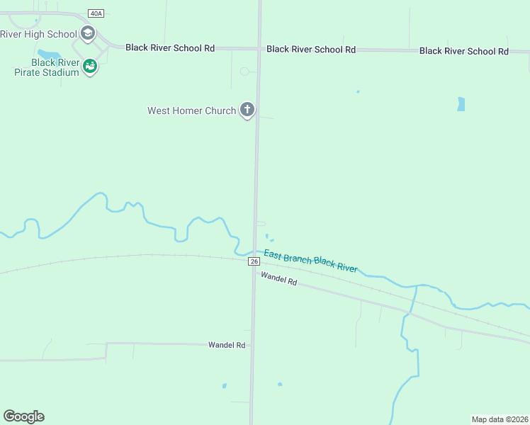 map of restaurants, bars, coffee shops, grocery stores, and more near 8217 Firestone Road in Homerville