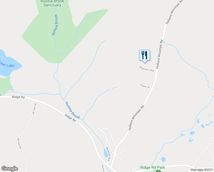 map of restaurants, bars, coffee shops, grocery stores, and more near 1038 Scenic Drive in Jefferson