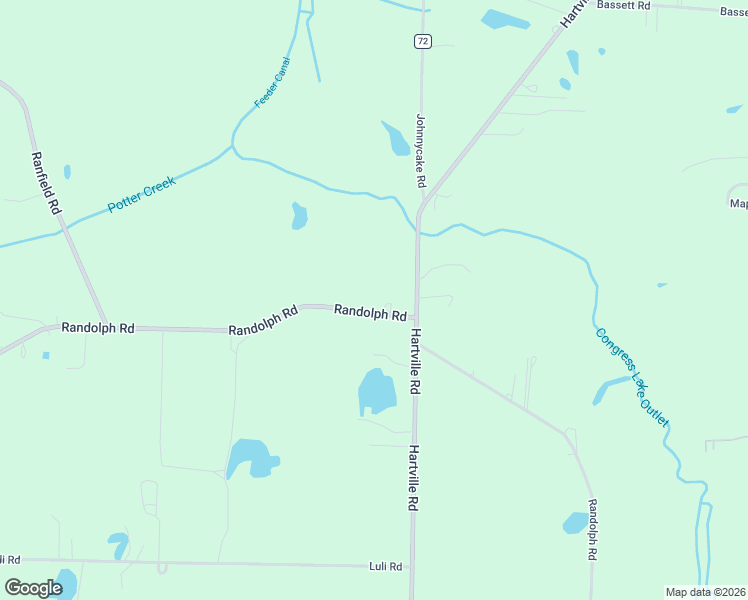map of restaurants, bars, coffee shops, grocery stores, and more near 3388 Randolph Road in Mogadore