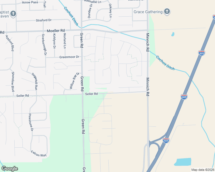 map of restaurants, bars, coffee shops, grocery stores, and more near 10401 Seiler Road in New Haven