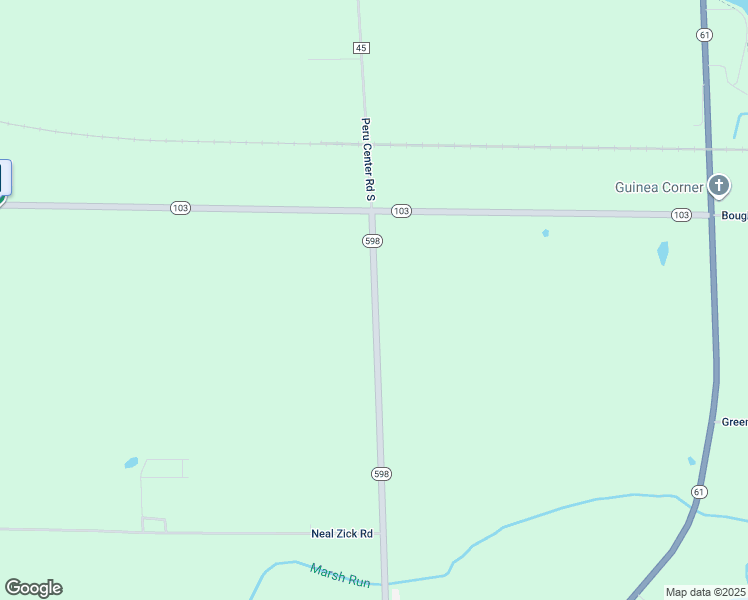 map of restaurants, bars, coffee shops, grocery stores, and more near 3334-3350 Highway 598 in Willard