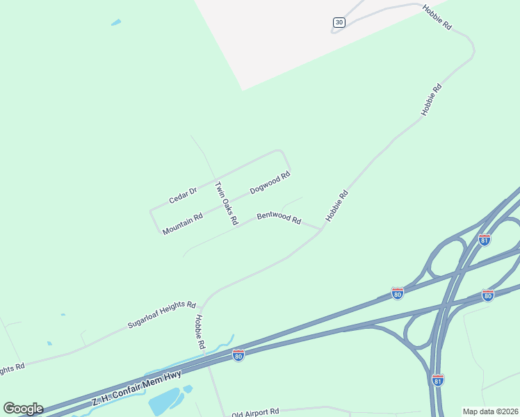 map of restaurants, bars, coffee shops, grocery stores, and more near 36-46 Bentwood Road in Drums