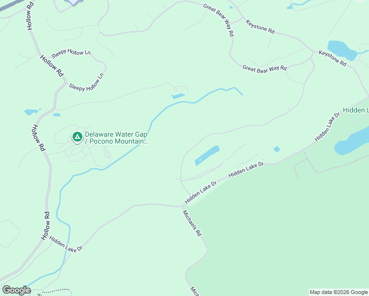 map of restaurants, bars, coffee shops, grocery stores, and more near 48 Rising Meadow Way in East Stroudsburg