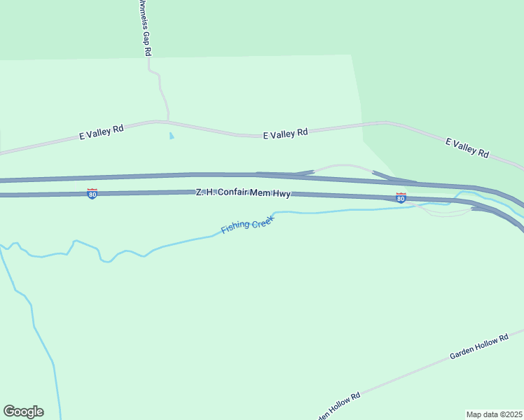 map of restaurants, bars, coffee shops, grocery stores, and more near 8 Z. H. Confair Memorial Highway in Loganton