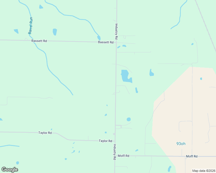 map of restaurants, bars, coffee shops, grocery stores, and more near 2273 Industry Road in Atwater