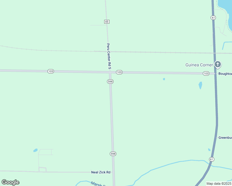 map of restaurants, bars, coffee shops, grocery stores, and more near 3334 Ohio 598 in Willard