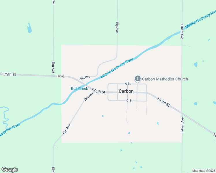map of restaurants, bars, coffee shops, grocery stores, and more near 101 A Street in Carbon