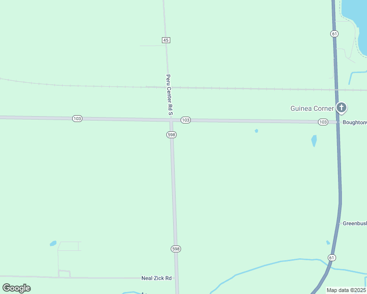 map of restaurants, bars, coffee shops, grocery stores, and more near 3322 Ohio 598 in Willard