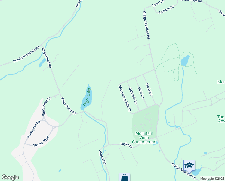 map of restaurants, bars, coffee shops, grocery stores, and more near 1152 Great Oak Drive in East Stroudsburg