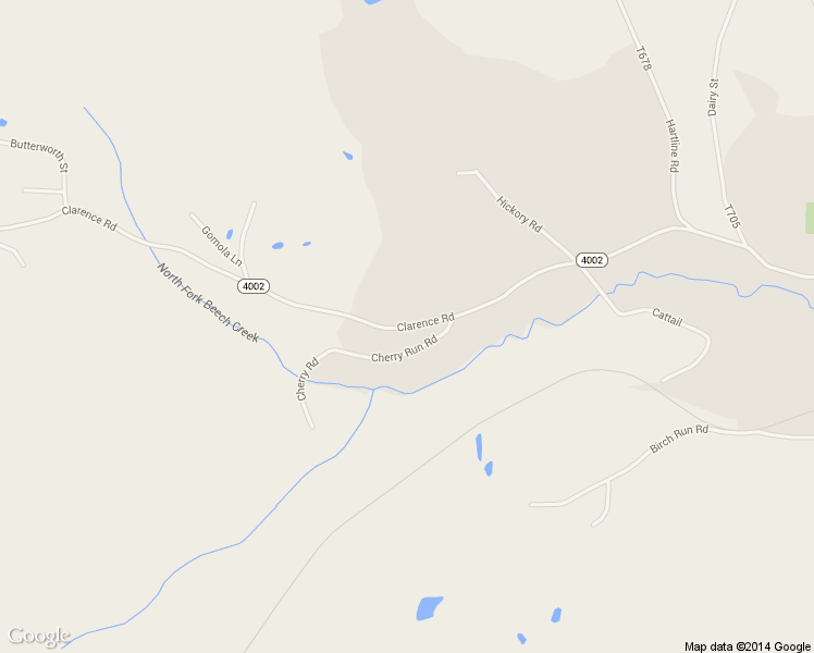 map of restaurants, bars, coffee shops, grocery stores, and more near Clarence Road in Clarence