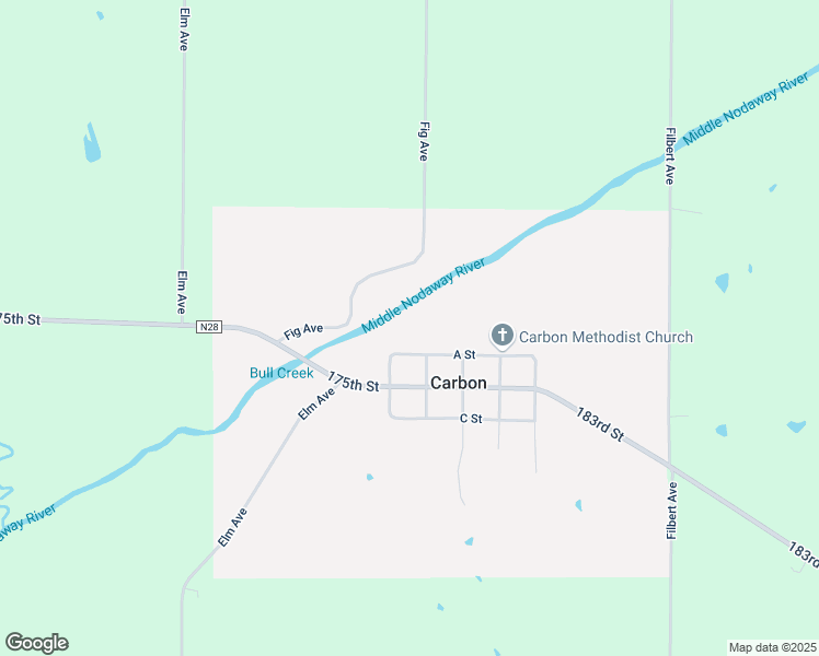 map of restaurants, bars, coffee shops, grocery stores, and more near 101 A Street in Carbon