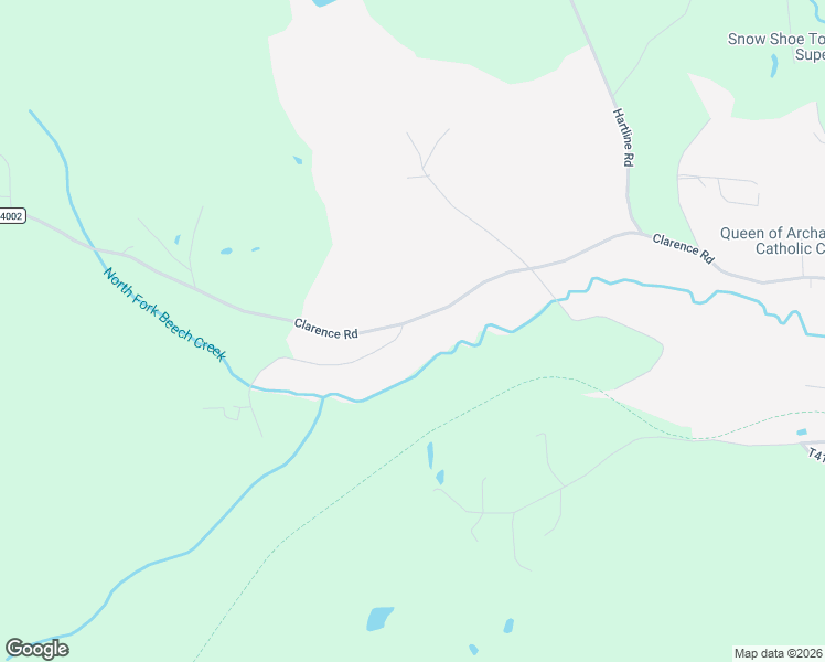 map of restaurants, bars, coffee shops, grocery stores, and more near 100 Clarence Road in Clarence