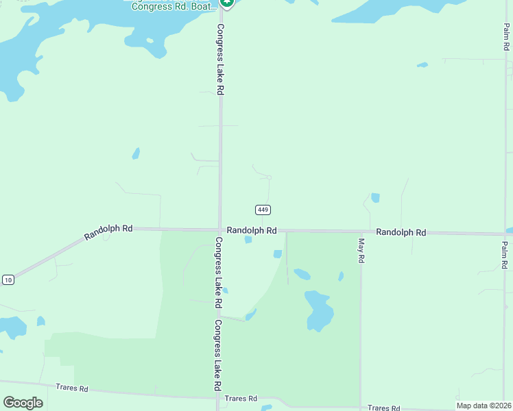 map of restaurants, bars, coffee shops, grocery stores, and more near 2289 Fairway Circle in Mogadore