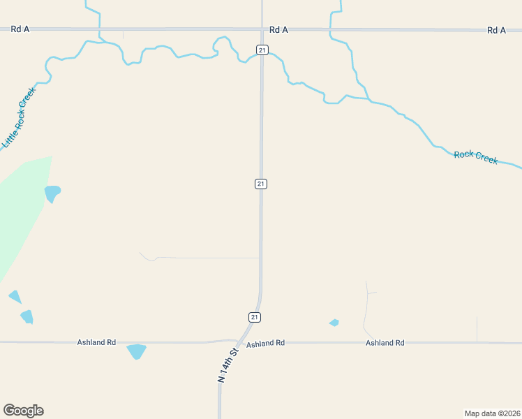 map of restaurants, bars, coffee shops, grocery stores, and more near 343 County Road 21 in Ceresco