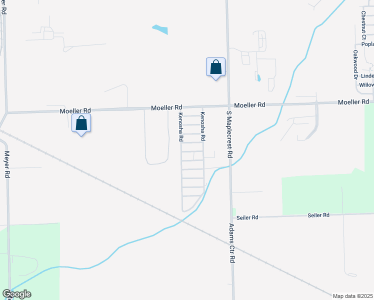 map of restaurants, bars, coffee shops, grocery stores, and more near 69 Cedarwood Trails Mobile Home Park in Fort Wayne
