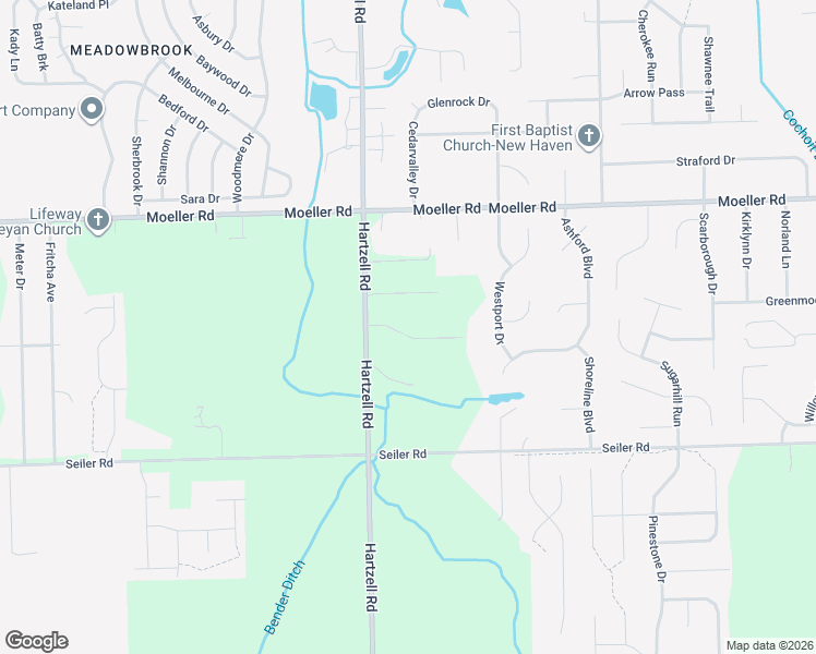 map of restaurants, bars, coffee shops, grocery stores, and more near 8729 Nicole Drive in Fort Wayne