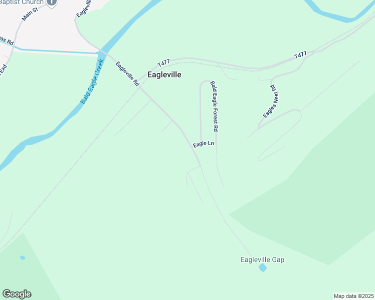 map of restaurants, bars, coffee shops, grocery stores, and more near 294 Eagleville Road in Blanchard