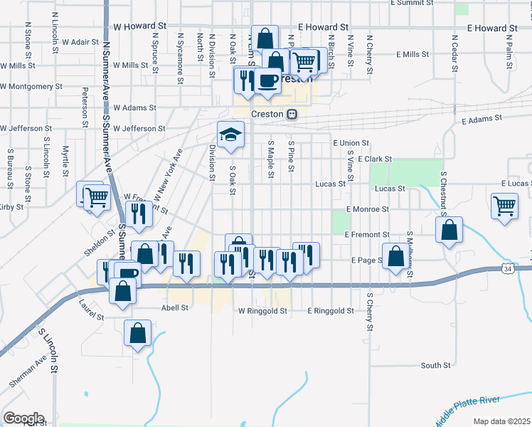 500 South Maple Street, Creston IA Walk Score