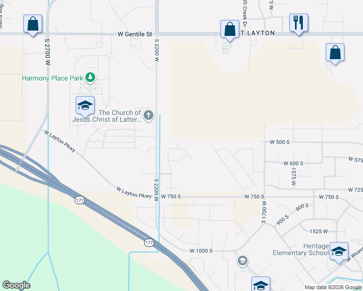 map of restaurants, bars, coffee shops, grocery stores, and more near 2086 White Pine Drive in Syracuse