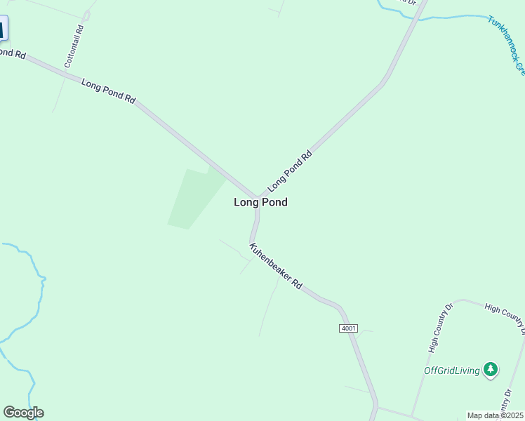 Long Pond Pa Map 797 Kuhenbeaker Road, Long Pond Pa - Walk Score