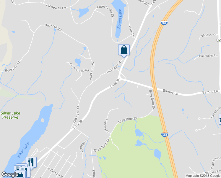 map of restaurants, bars, coffee shops, grocery stores, and more near 655 Lake Street in Harrison