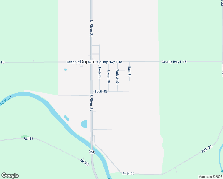 map of restaurants, bars, coffee shops, grocery stores, and more near 308 Logan Street in Dupont