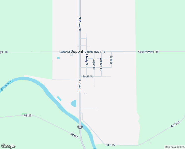 map of restaurants, bars, coffee shops, grocery stores, and more near 308 Logan Street in Dupont