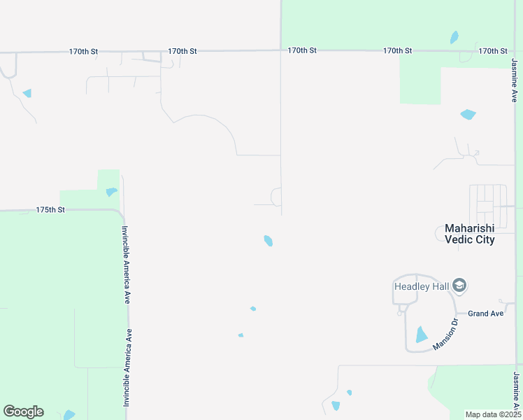 map of restaurants, bars, coffee shops, grocery stores, and more near 1752-1798 Maharishi Center Avenue in Fairfield