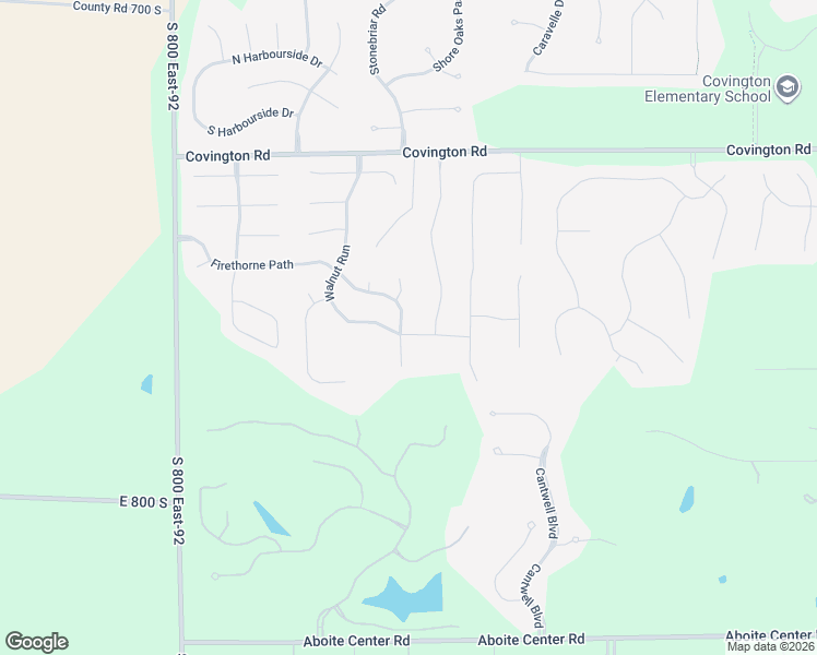 map of restaurants, bars, coffee shops, grocery stores, and more near 3303 Firethorne Ct in Fort Wayne
