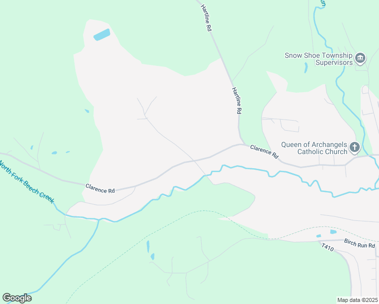 map of restaurants, bars, coffee shops, grocery stores, and more near 119 Hickory Road in Clarence