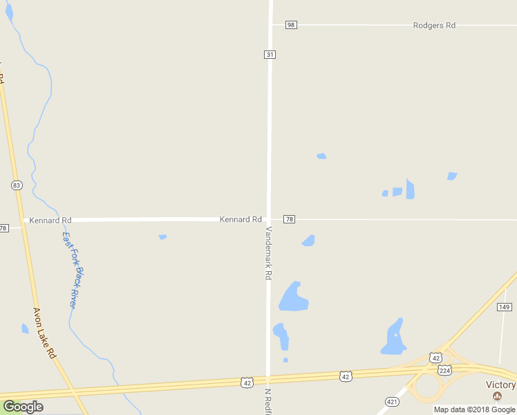 map of restaurants, bars, coffee shops, grocery stores, and more near 8765 Kennard Road in Lodi