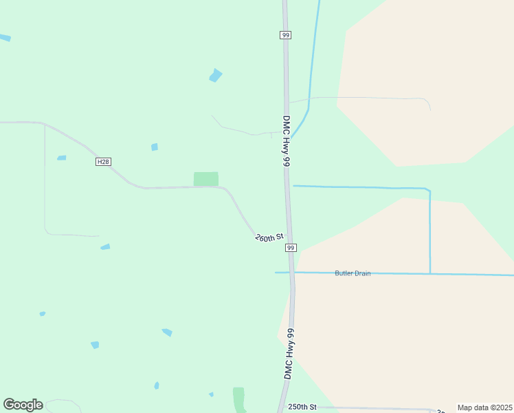map of restaurants, bars, coffee shops, grocery stores, and more near 6020 260th Street in Oakville