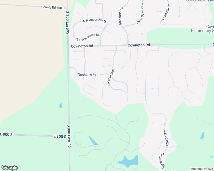 map of restaurants, bars, coffee shops, grocery stores, and more near 3125 Walnut Run in Fort Wayne