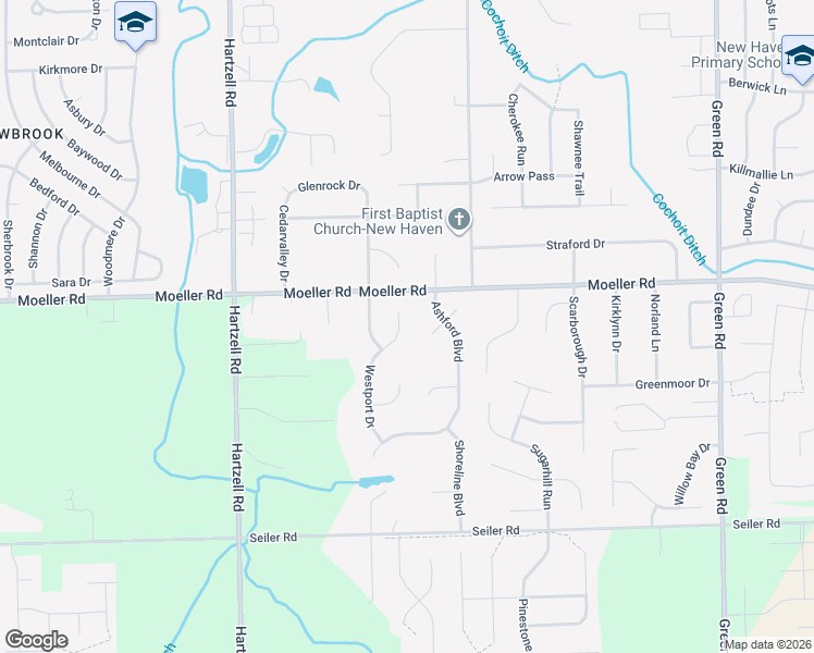 map of restaurants, bars, coffee shops, grocery stores, and more near 3564 Westport Dr in New Haven