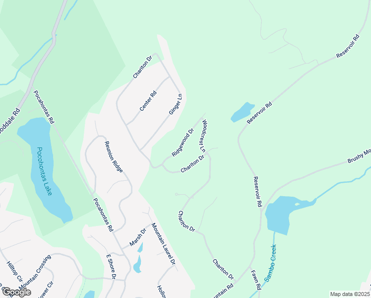 map of restaurants, bars, coffee shops, grocery stores, and more near 7 Ridgewood Drive in East Stroudsburg