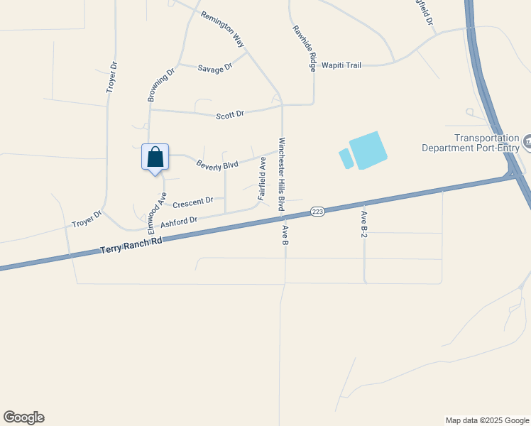 map of restaurants, bars, coffee shops, grocery stores, and more near 913 Ashford Court in Cheyenne