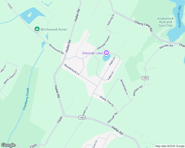 map of restaurants, bars, coffee shops, grocery stores, and more near 53 Lake Ln in East Stroudsburg