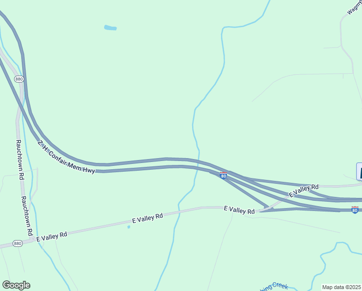 map of restaurants, bars, coffee shops, grocery stores, and more near 8 Z. H. Confair Memorial Highway in Loganton