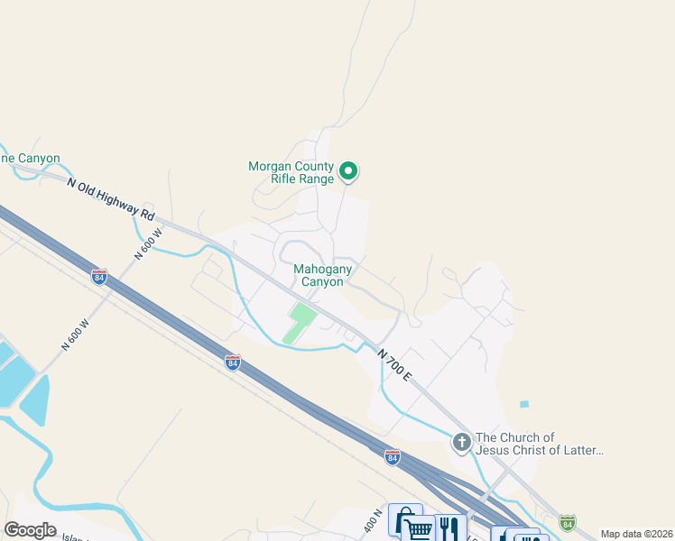 map of restaurants, bars, coffee shops, grocery stores, and more near 806 Mahogany Ridge Road in Morgan